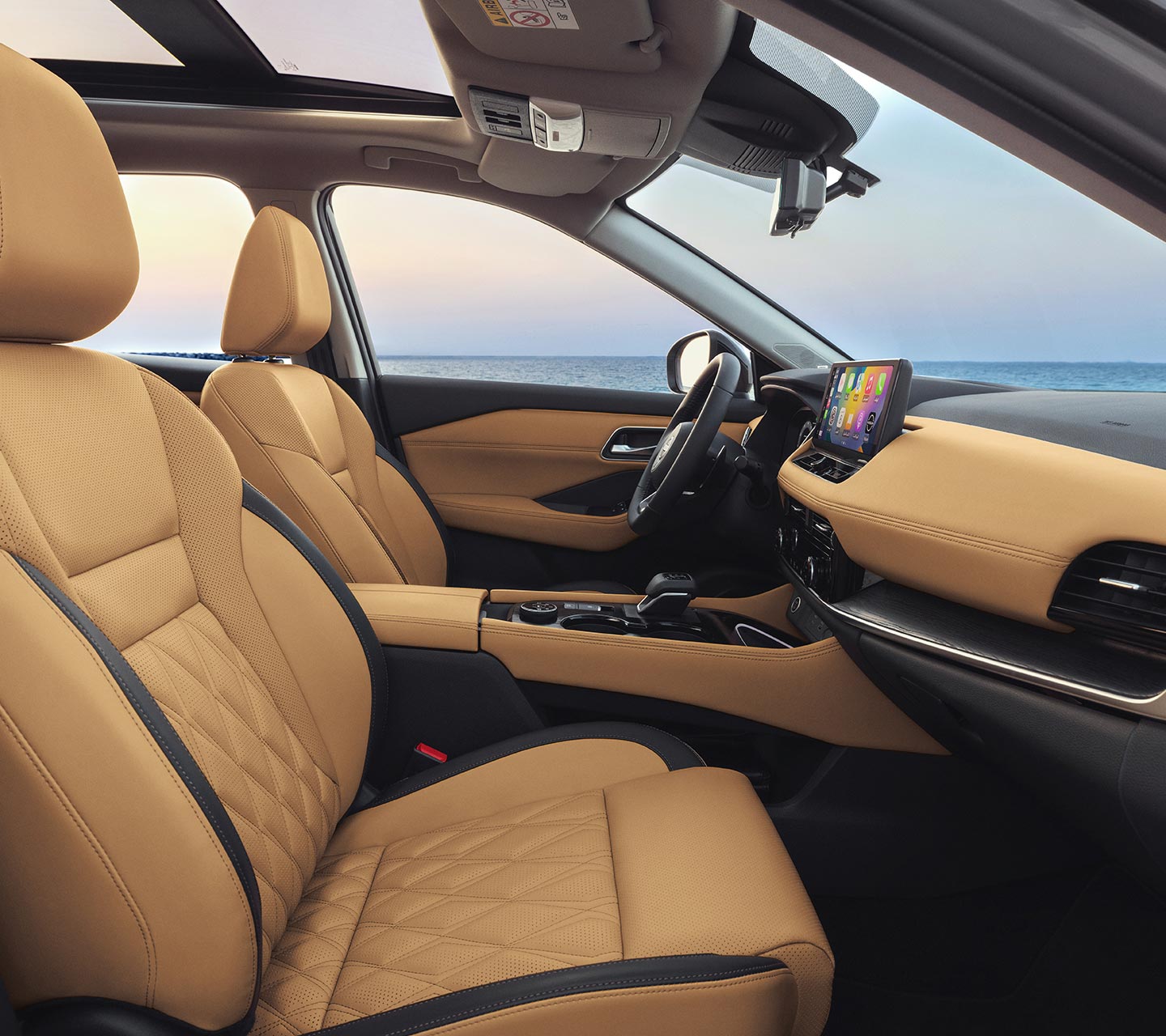 Nissan X-Trail Soft semi-aniline leather seat